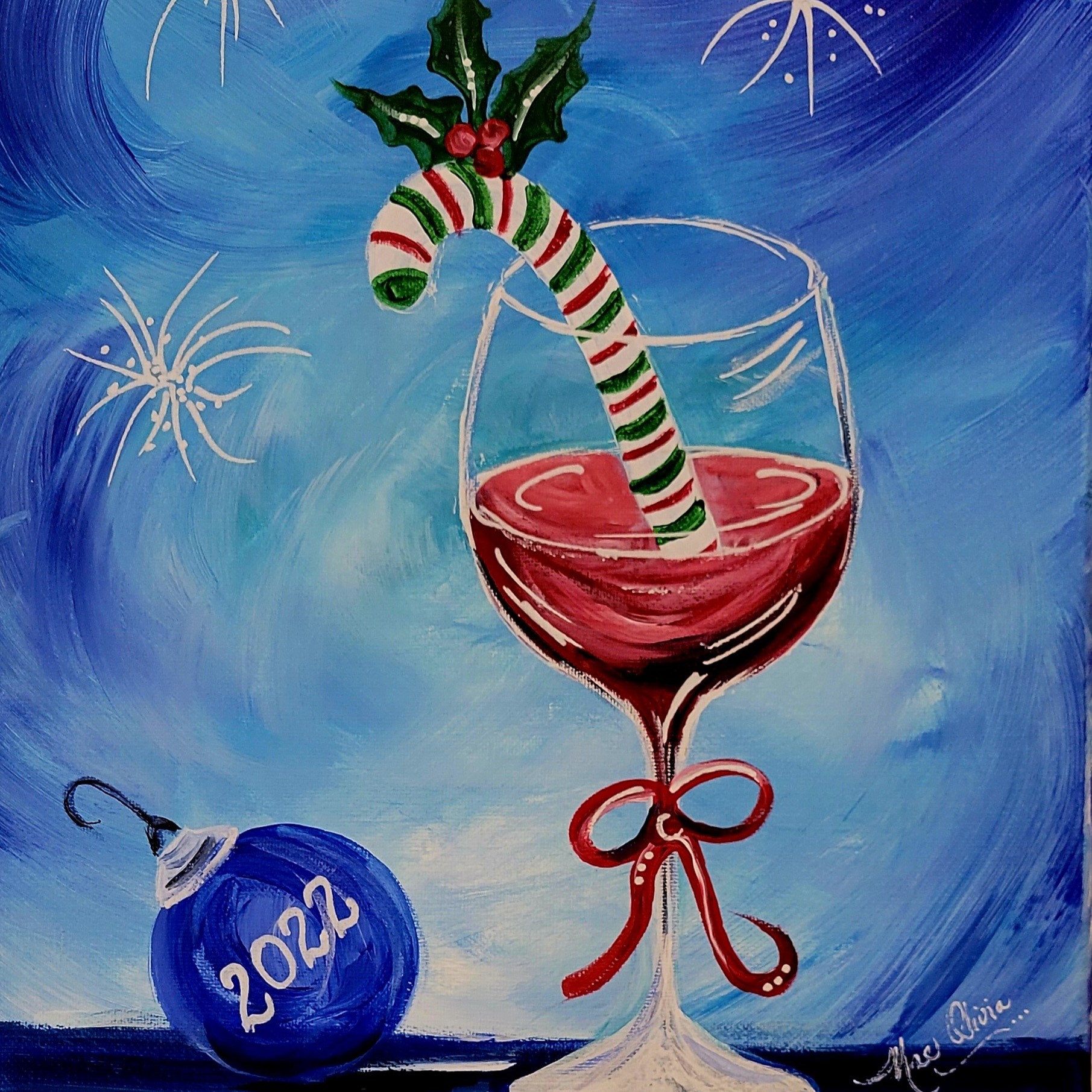 Paint & Sip Night Alexandria Nicole Cellars